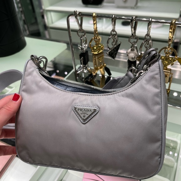 Rare Authentic Prada Re Edition Fiordaliso Blue - Picture 2 of 6